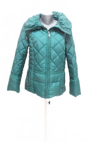 Dámska zimná bunda Charles Vögele, farba zelená, veľkosť 40
