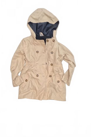Dievčenský kabát Genesis, farba béžová, veľkosť 134