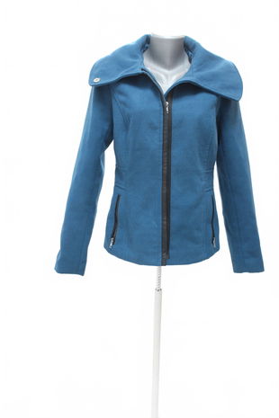 Dámsky kabát Vero Moda, farba modrá, veľkosť M