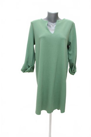 Dámske šaty Zara, farba zelená, veľkosť S