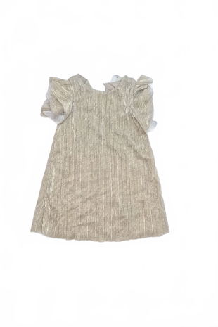 Dievčenské šaty H&M, farba zlatá, veľkosť 116