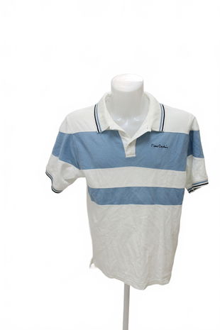 Pánské tričko Pierre Cardin bez potisku, barva pruhovaná, velikost M