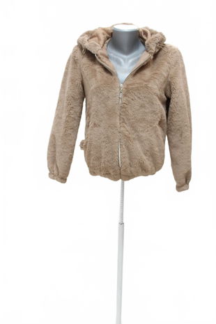 Dámska bunda Sinsay, farba hnedá, veľkosť 32