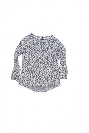 Dievčenský sveter Next, farba zvieracie vzory, veľkosť 9-10 r