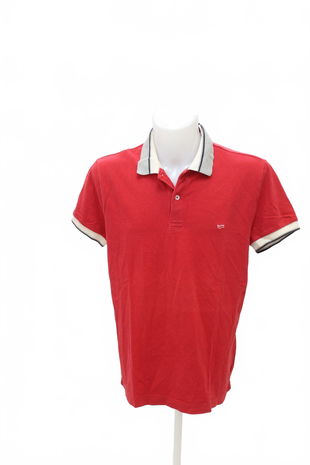 Pánské tričko Gas bez potisku, barva červená, velikost M