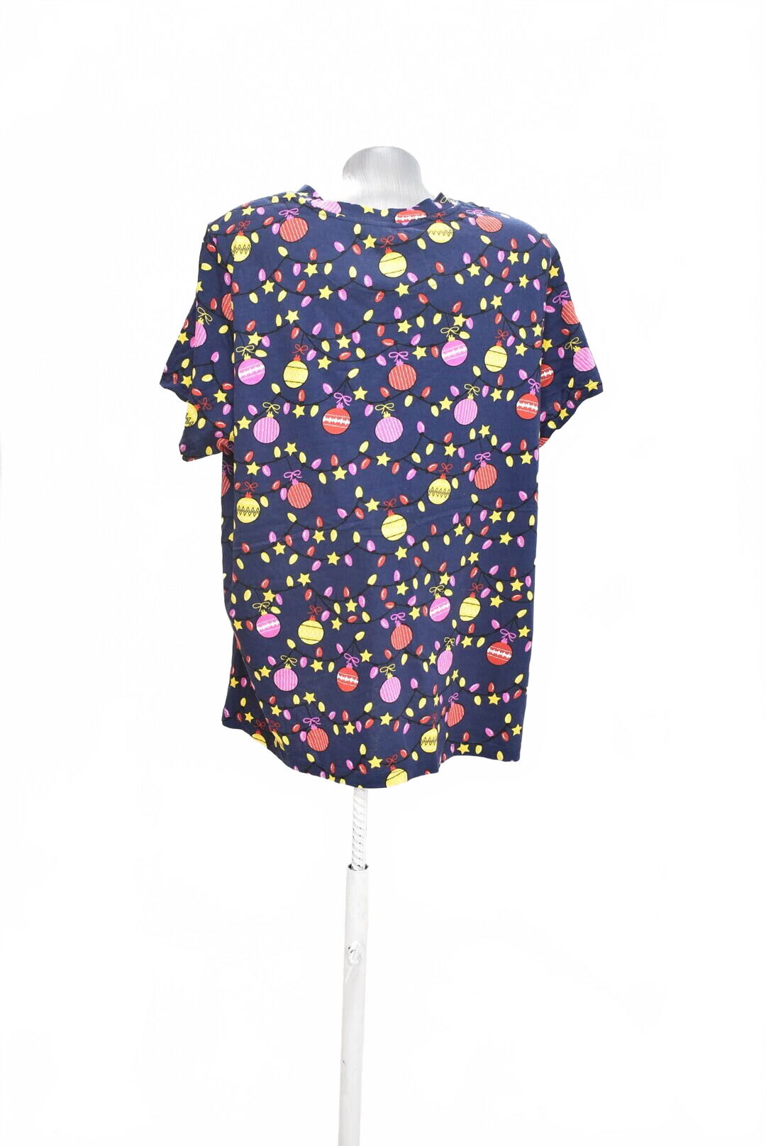 Dámské tričko George s potiskem, barva modrá, velikost XL