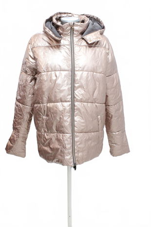 Dievčenská zimná bunda Y.f.k, farba ružová, veľkosť 170