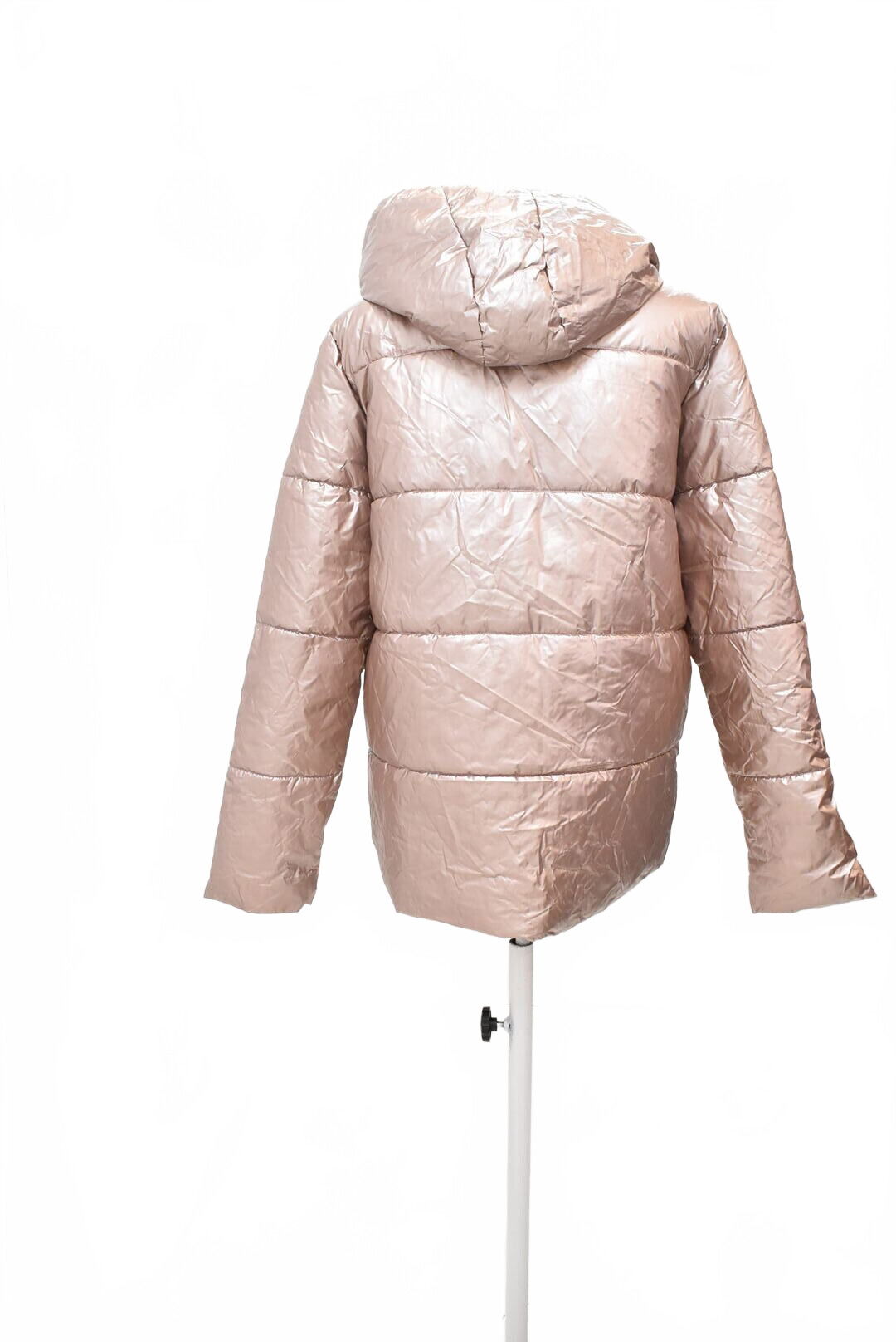 Dievčenská zimná bunda Y.f.k, farba ružová, veľkosť 170