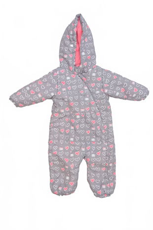 Dievčenská zimná kombinéza Genesis, farba vzorovaná, veľkosť 68