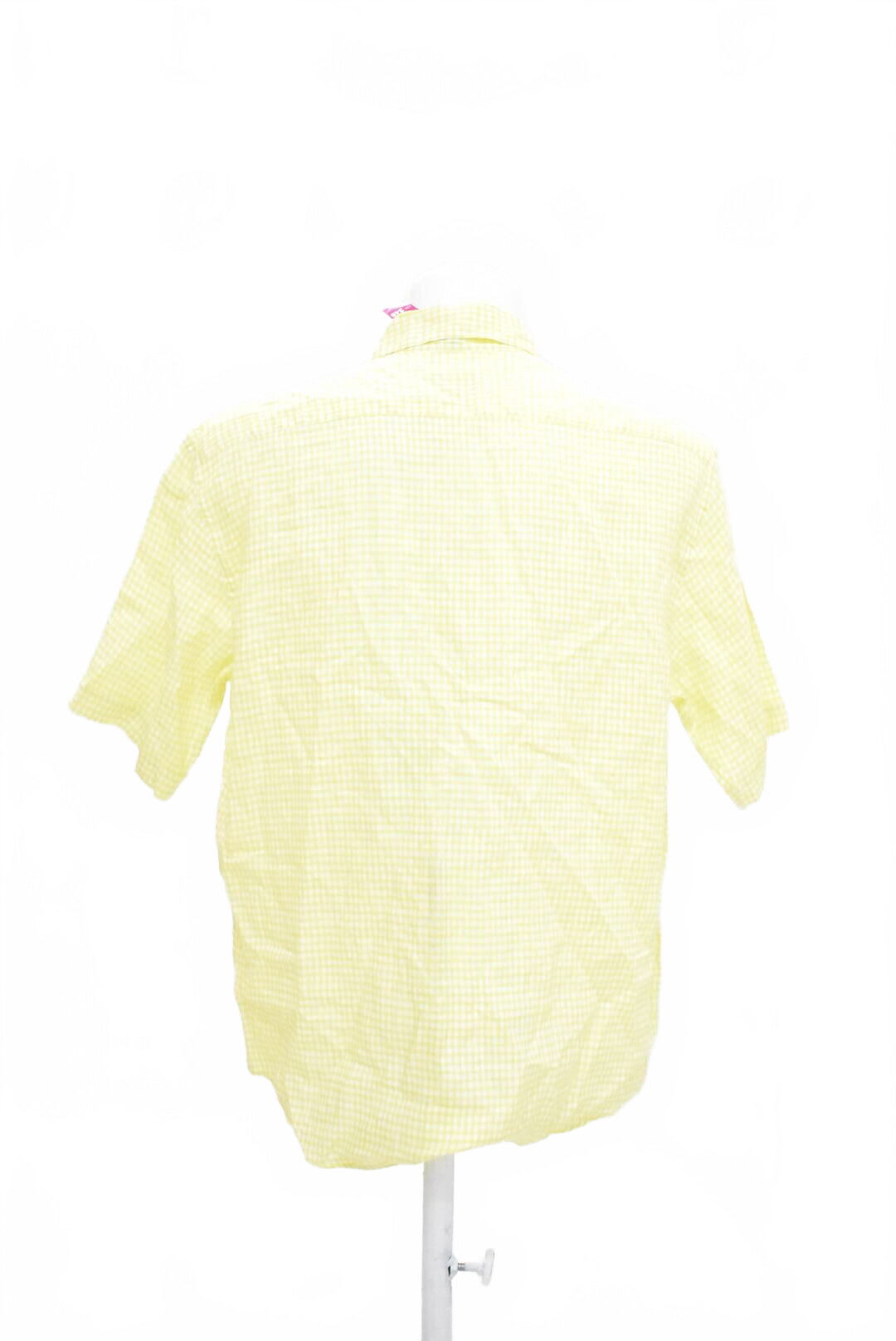 Pánská košile s krátkým rukávem Blažek, barva žlutá, velikost XL