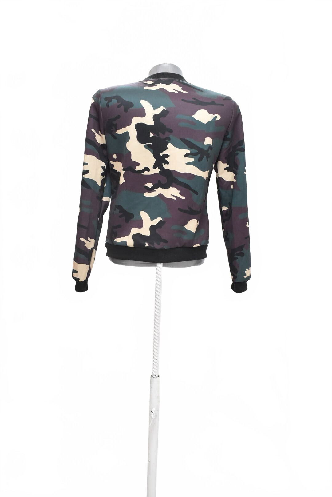 Dámská mikina Genesis bez potisku, barva vzorovaná, velikost M