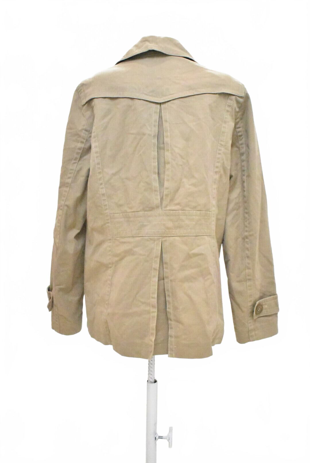 Dámský kabát Erich Fend, barva béžová, velikost XL