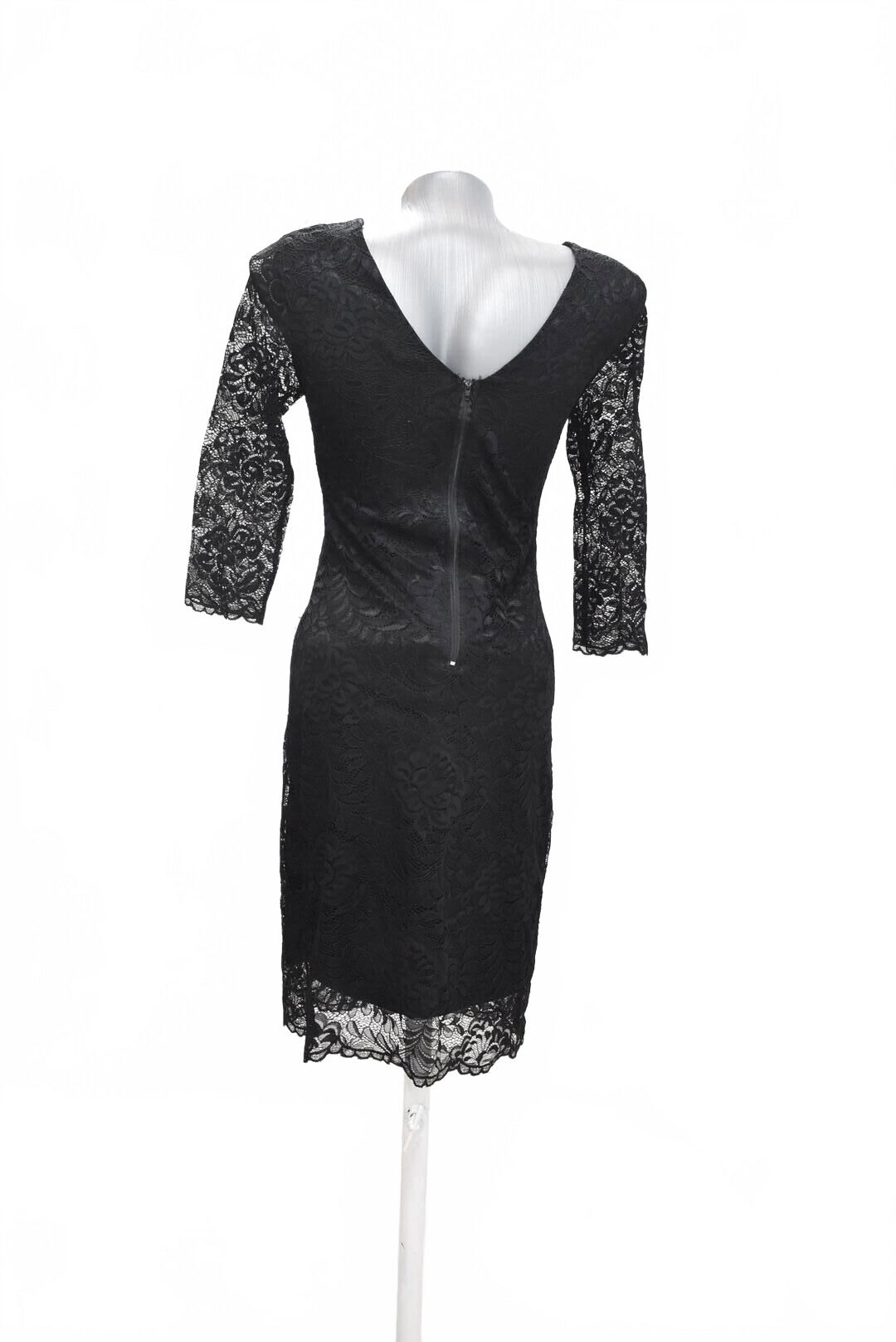 Dámske šaty Gate, farba čierna, veľkosť S