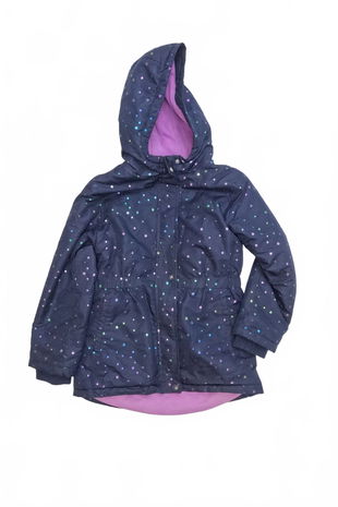 Dievčenská zimná bunda Sinsay, farba vzorovaná, veľkosť 134