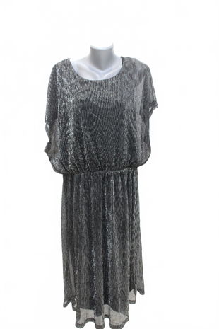 Dámske šaty Genesis, farba strieborná, veľkosť L