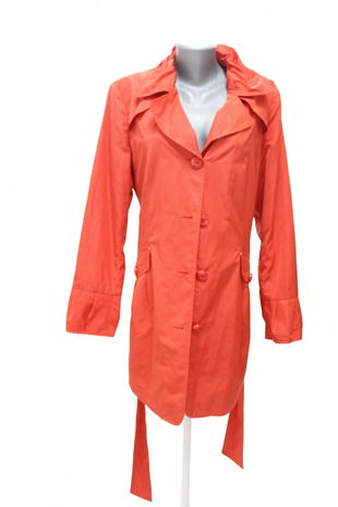 Dámský kabát Anorac, barva oranžová, velikost 46