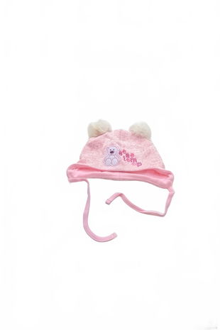 Čepice, barva růžová