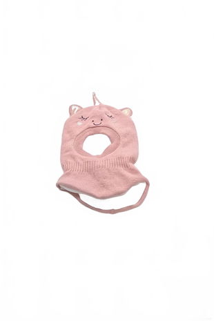 Čepice, barva růžová