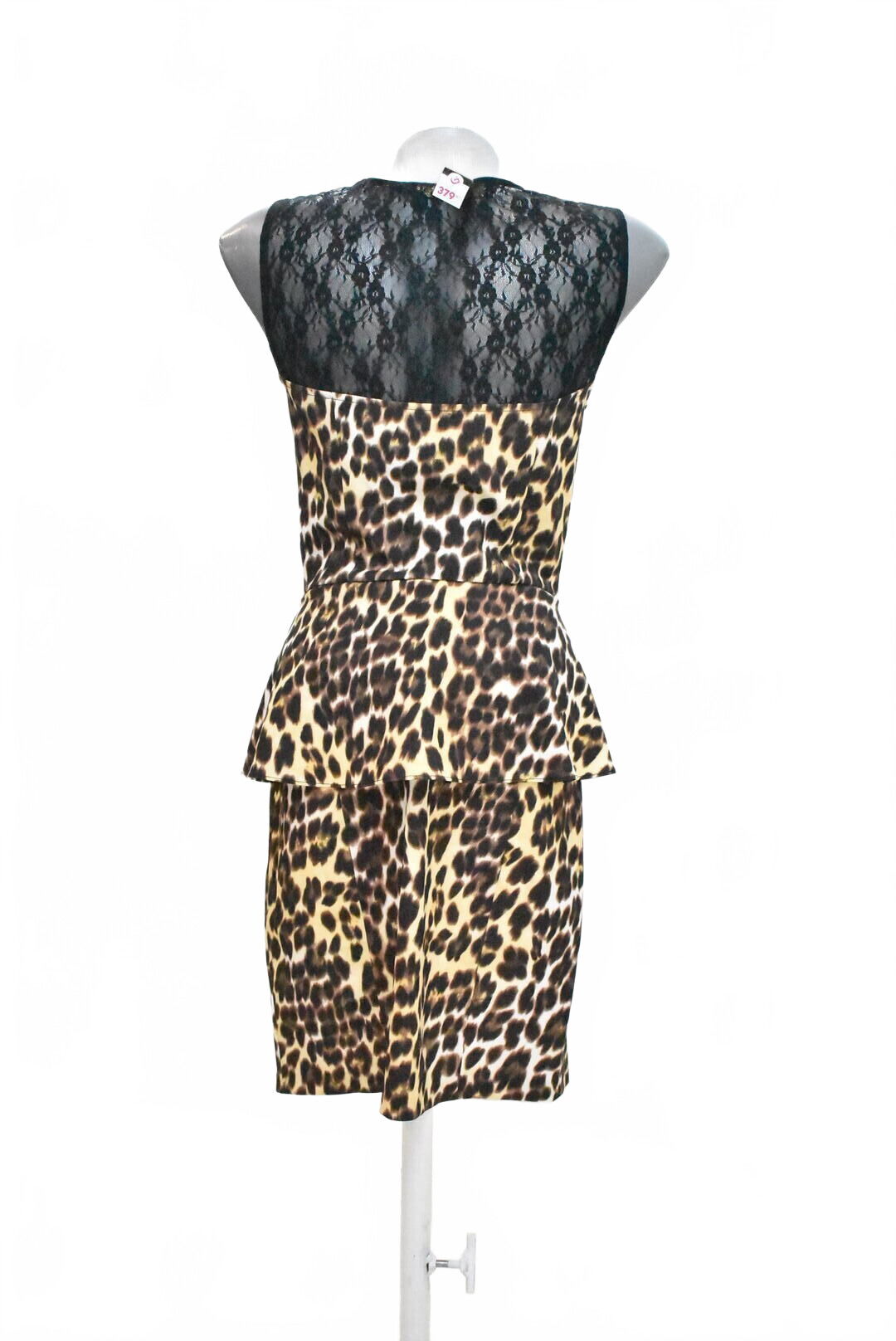 Dámske šaty Guess, farba zvieracie vzory, veľkosť S