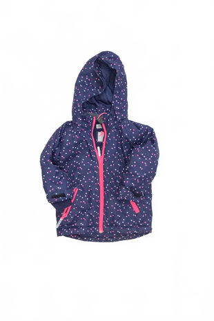 Dievčenská bunda H&M, farba vzorovaná, veľkosť 98