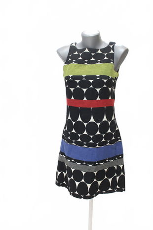 Dámske šaty Desigual, farba vzorovaná, veľkosť 36