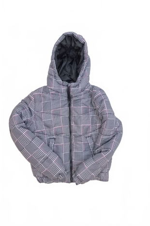 Dievčenská zimná bunda Girls Destination, farba vzorovaná, veľkosť 152