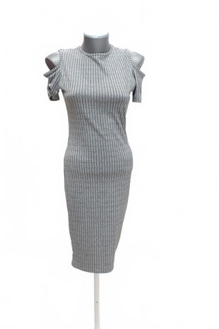 Dámske šaty Atmosphere, farba sivá, veľkosť 36