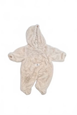 Dievčenská zimná kombinéza Genesis, farba béžová, veľkosť 68