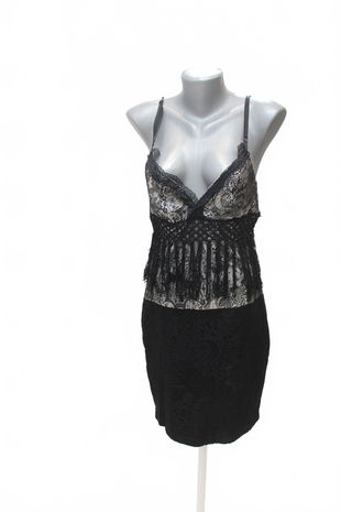 Dámske šaty Rinascimento, farba čierna, veľkosť M