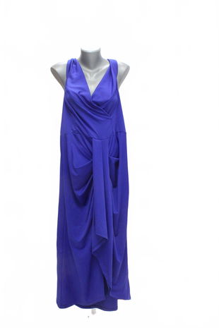 Dámske šaty Shein, farba modrá, veľkosť 4XL