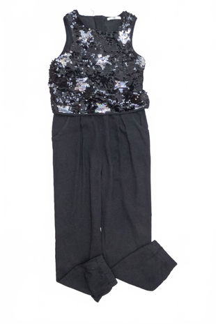 Dievčenský overal Marks & Spencer, farba čierna, veľkosť 11-12 r