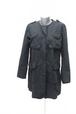 Dámska bunda Naf Naf, farba čierna, veľkosť 42