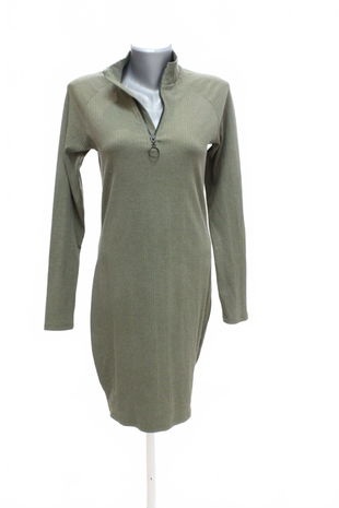 Dámské šaty Fbsister, barva khaki, velikost XL