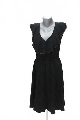 Dámske šaty Pepe Jeans, farba čierna, veľkosť XS