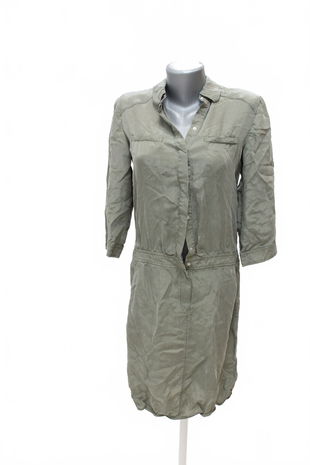 Dámske šaty Oui, farba khaki, veľkosť S