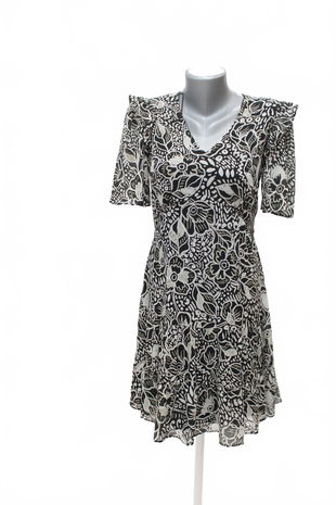 Dámske šaty Naf Naf, farba kvetovaná, veľkosť 34