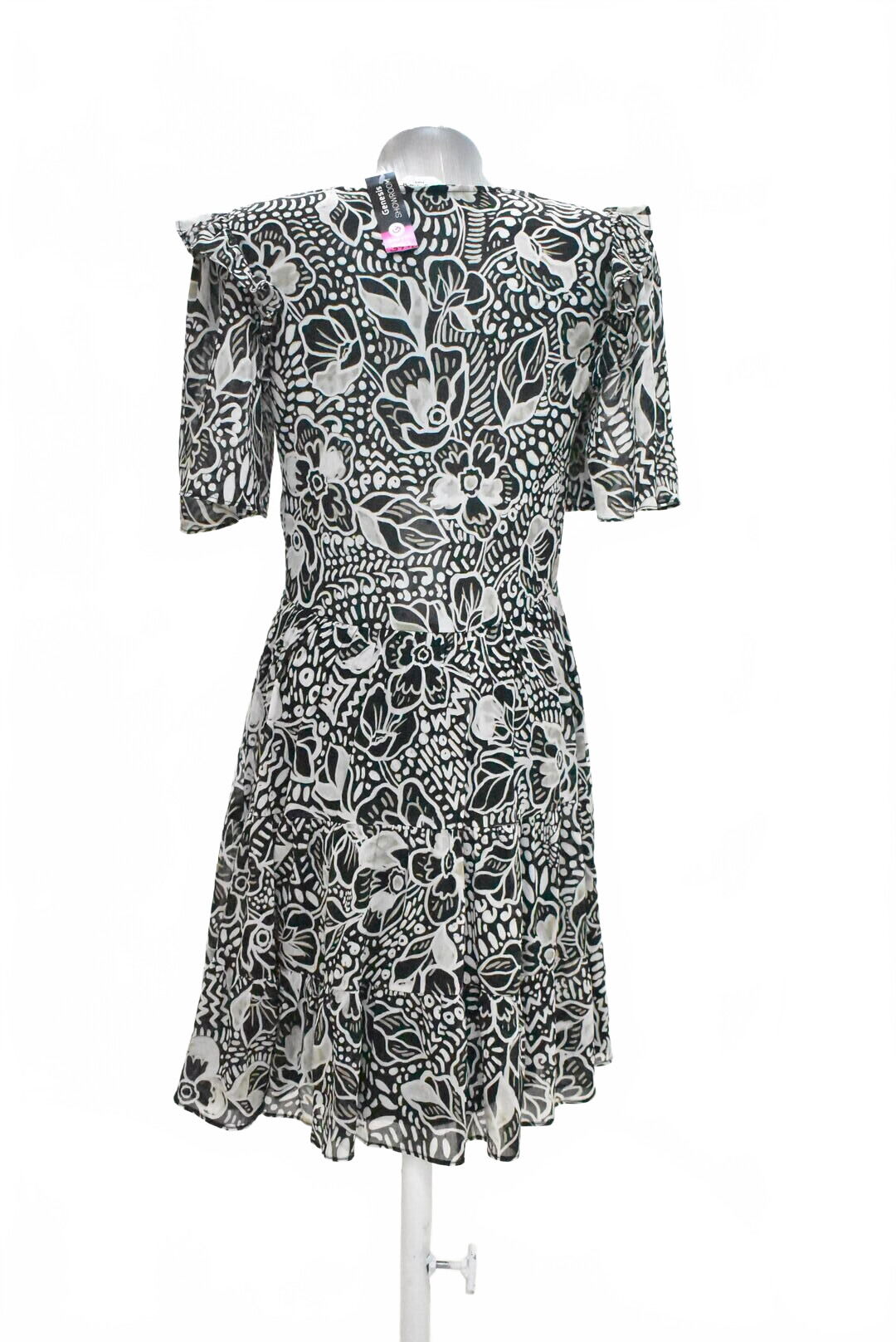 Dámske šaty Naf Naf, farba kvetovaná, veľkosť 34