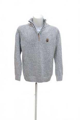 Pánská mikina Jean Pascale s potiskem, barva vzorovaná, velikost XL