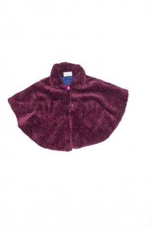Dievčenský kabát Ergee, farba bordó, veľkosť 86