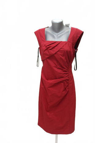 Dámske šaty Vera Mont, farba červená, veľkosť 38