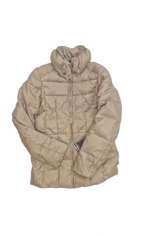 Dievčenská zimná bunda Zara, farba béžová, veľkosť 152