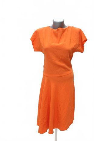 Dámske šaty Tara Jarmon, farba oranžová, veľkosť 36