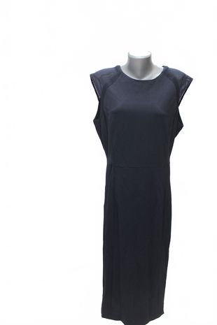 Dámske šaty René Lezard, farba modrá, veľkosť L