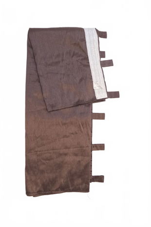 Závěs, barva hnědá