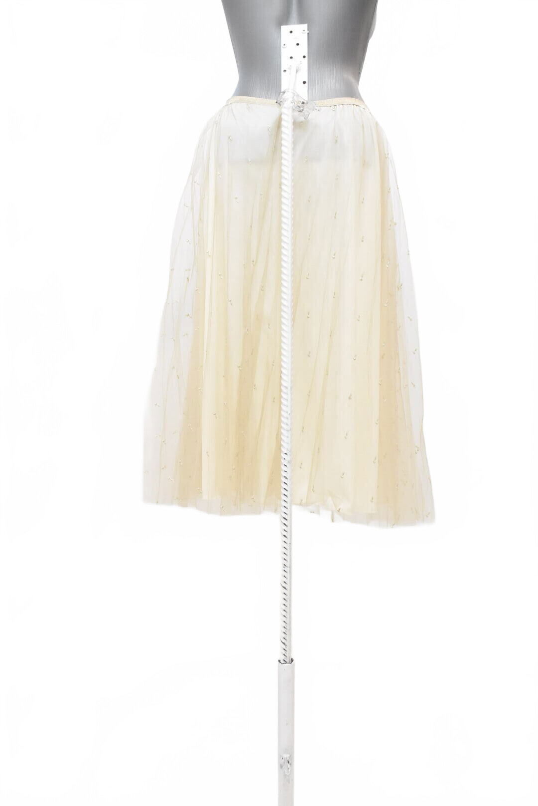 Dámska sukňa Zara, farba biela, veľkosť M