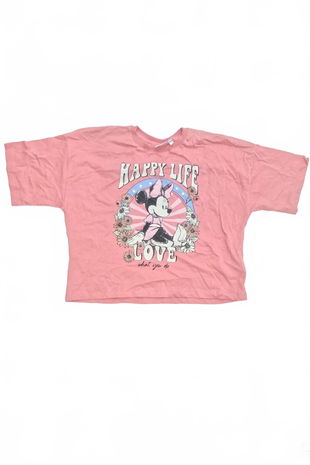 Dievčenské tričko Genesis s potlačou, farba ružová, veľkosť 146