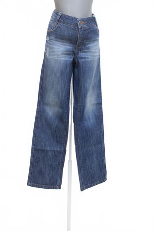 Pánské kalhoty Timeout, barva denim, velikost M