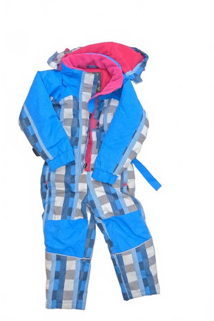 Dievčenská zimná kombinéza Genesis, farba viacfarebná, veľkosť 98
