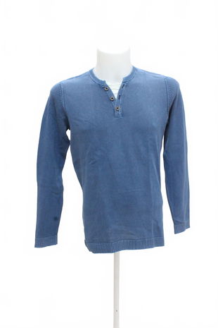 Pánský svetr Tom Tailor, barva modrá, velikost S