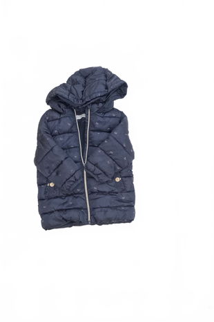 Dievčenská zimná bunda Mango, farba vzorovaná, veľkosť 98